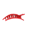 Red Shooting Star Medium Flat Hair Clip