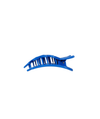 Blue Shooting Star Tiny Flat Hair Clip