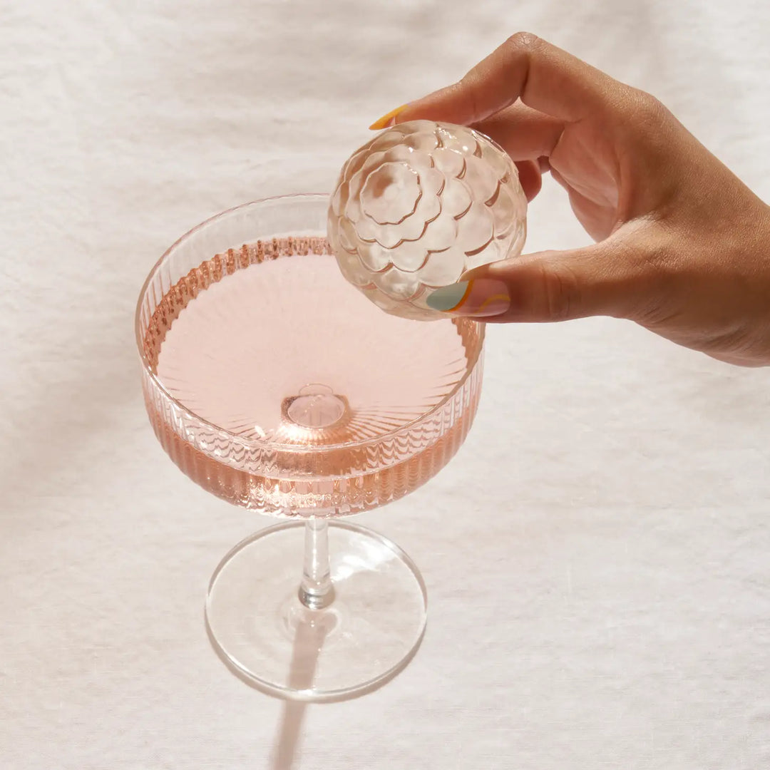Cocktail Art Ice Cube Silicone Ice Tray | Petal