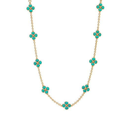 Clover Double Sided Necklace