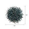 Medium Light Blue Ceramic Flower