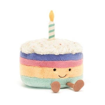 Amusables Rainbow Birthday Cake