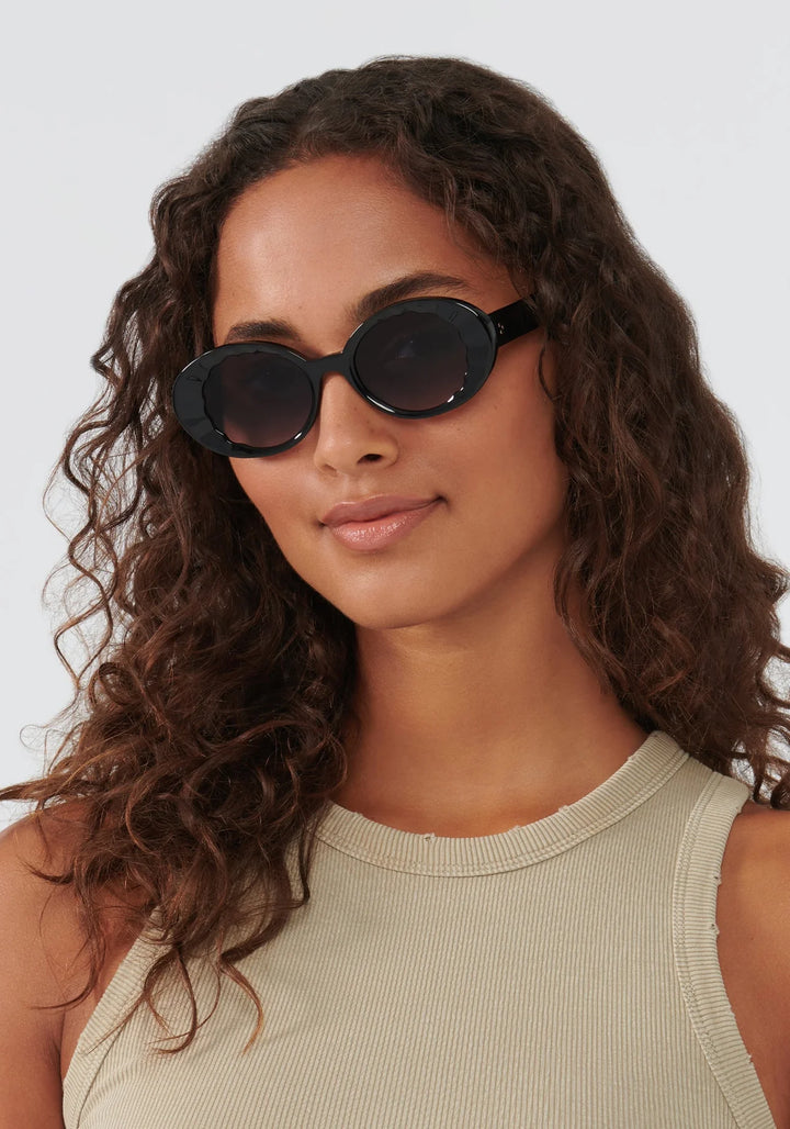 Krewe | Alixe | Black + Black and Crystal