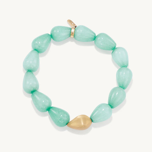 Samui Beaded Bracelet | Banyan Green
