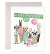 Dog Party Card