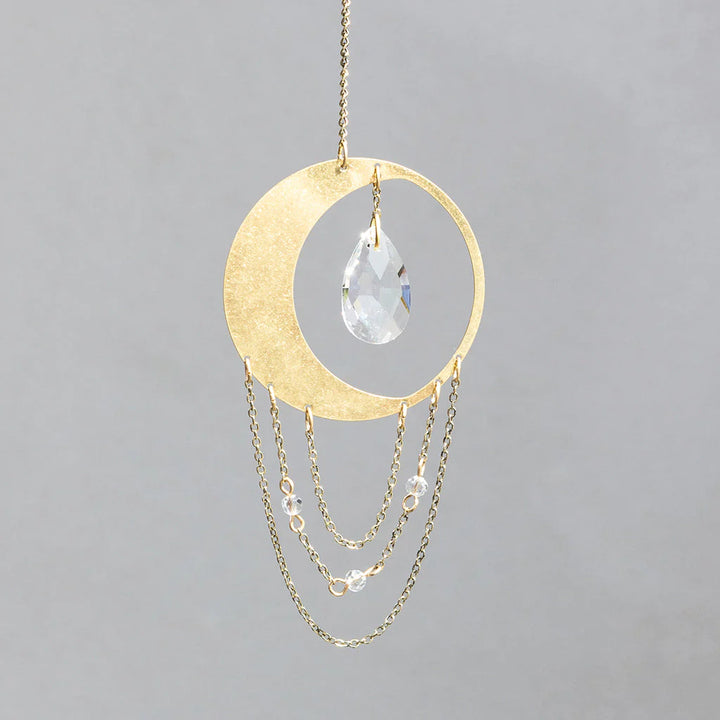 Crescent Moon Balance Mini Suncatcher