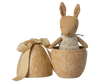 Easter Egg with Micro Rabbit | Cream Yellow