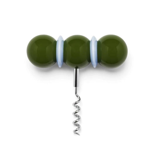 Bobbin Corkscrew | Khaki & Pale Denim