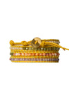 Chan Luu yellow wrap bracelet