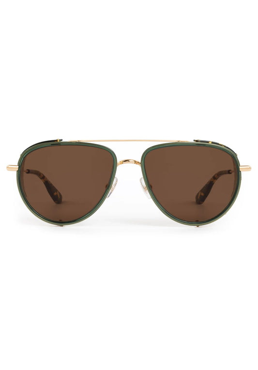 COLEMAN BLINKER | Bottle Green + Zulu 18K