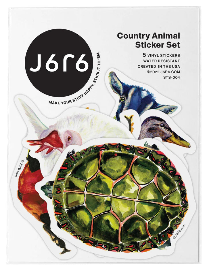 Sticker Set | Country Animals