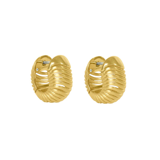 Trancoso Huggie Hoops
