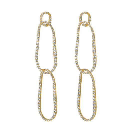 Camille Statement Drop Earrings