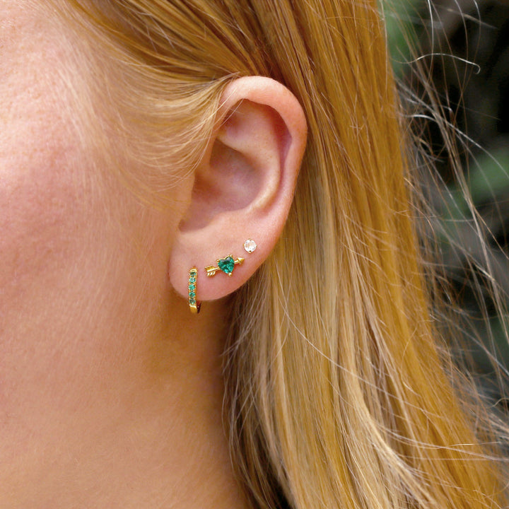 Kris Nations | Cupid's Heart Stud Earring