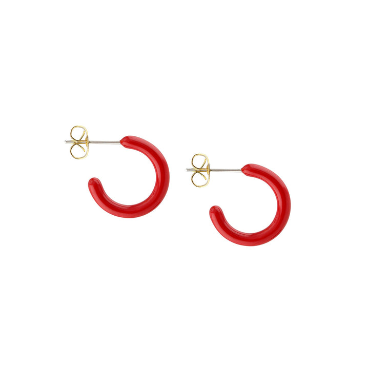 Kris Nations | Petite Palette Enamel Post Earrings