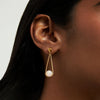 Mini Ipanema Earrings | Rainbow Moonstone