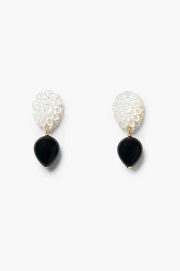Peony Drop Earrings