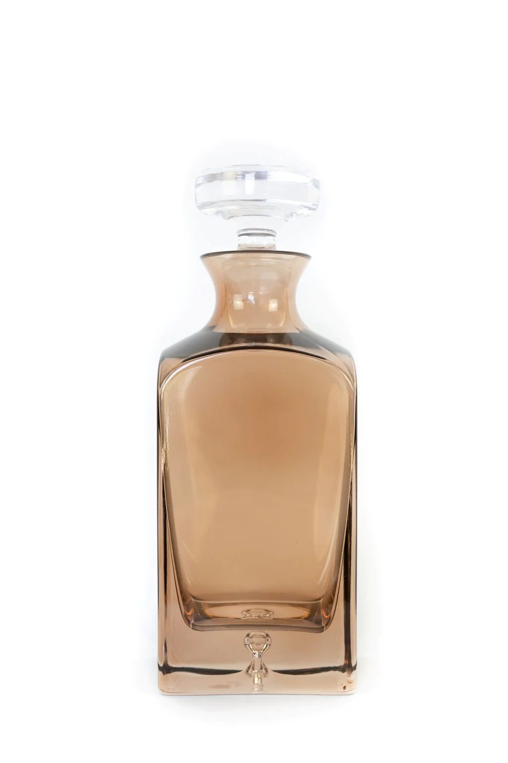 Estelle Colored Glass | Decanter | Amber Smoke