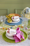Spring Green Pom Pom Felt Placemats