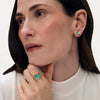 Mini Plaza Ring | Banyan Green