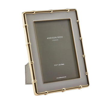Chiffon & Gold Bamboo 5" x 7" Frame