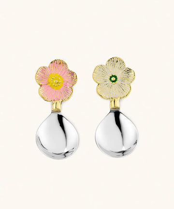 Faye Flower Dipster Spoon Set
