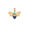 SISTERS Forever Lapis Bee Pendant Necklace