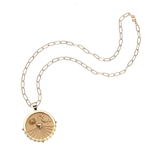 FOREVER Original Pendant Coin Necklace