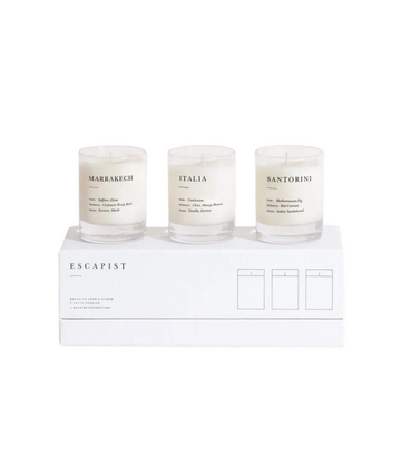 Votive Mini Escapist Candle Set