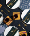 University Stripe Cocktail Napkins | Set of 4