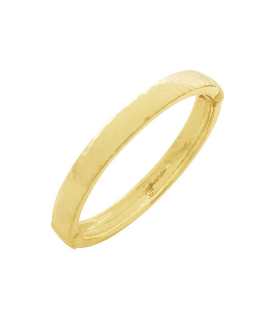 Cleopatra Oval Hinged Bangle