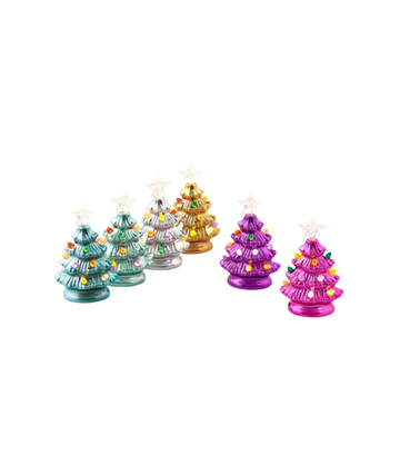 Lighted Ceramic Christmas Tree