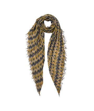 Tie Dye Cashmere & Silk Scarf