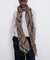 Tie Dye Cashmere & Silk Scarf