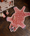 Pinky Leopard Rug