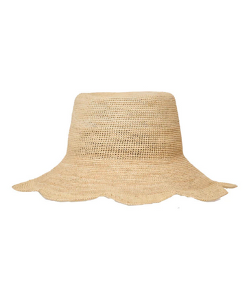 Scallop Crochet Bucket Hat