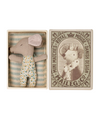Sleepy/Wakey Baby Mouse in Matchbox | Blue