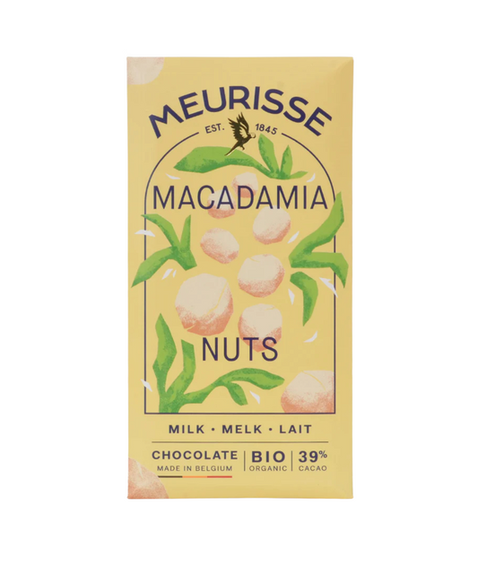 Macadamia Nut and Milk Chocolate Bar