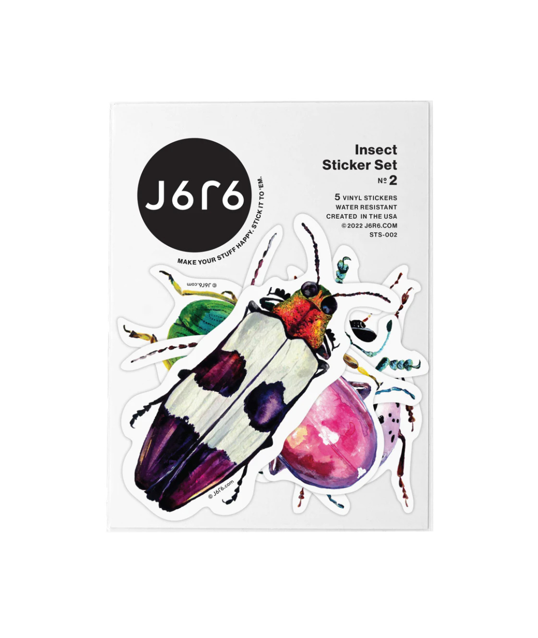 Frank Insect Sticker Set | Insect #2 – Frank