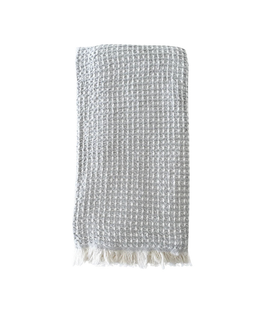 Turkish Cotton Two Tone Waffle Bath Towel