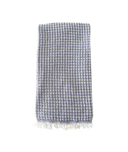 Turkish Cotton Two Tone Waffle Bath Towel