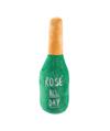 Woof Clicquot Rose' Champagne Bottle Dog Toy