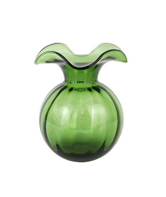 Hibiscus Medium Fluted Vase
