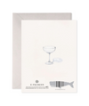 Champagne Tower Card