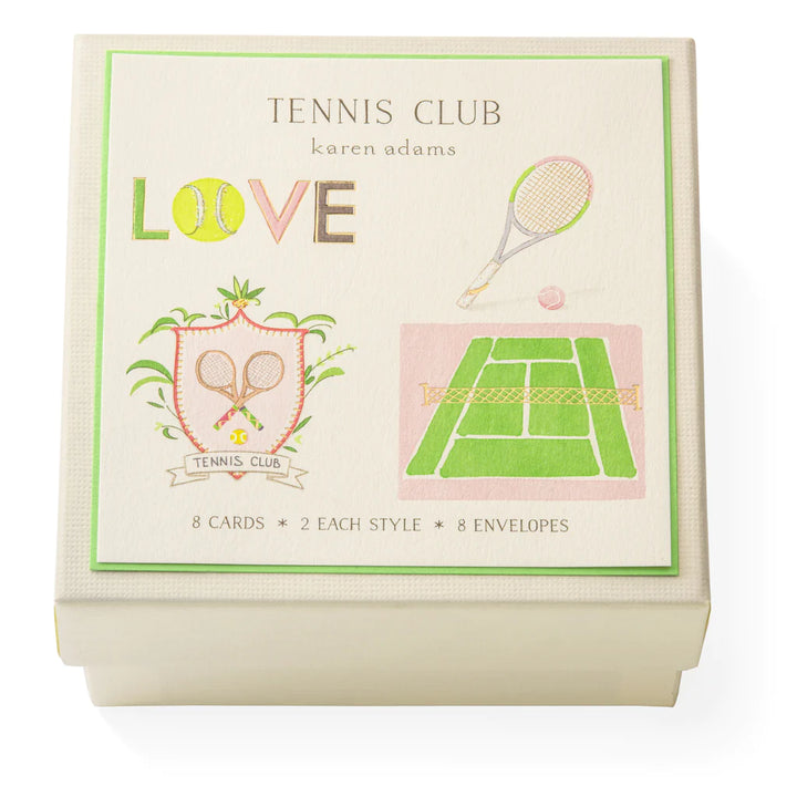 Tennis Club Gift Enclosure Boxed Set