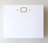 Large Gold Foil Initial Notepad