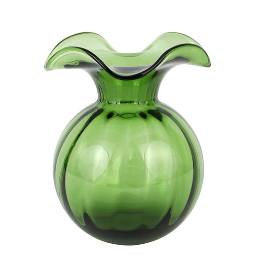 Hibiscus Medium Fluted Vase