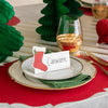 Die Cut Red French Frame Placemats