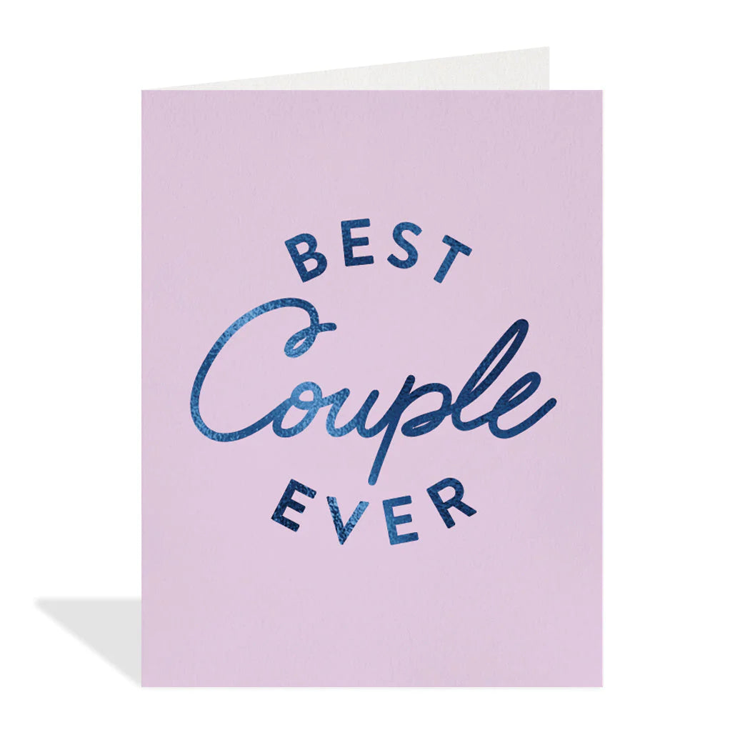 Best Couple Ever Engagement Card