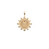 HOPE Petite Embellished Coin Pendant Necklace